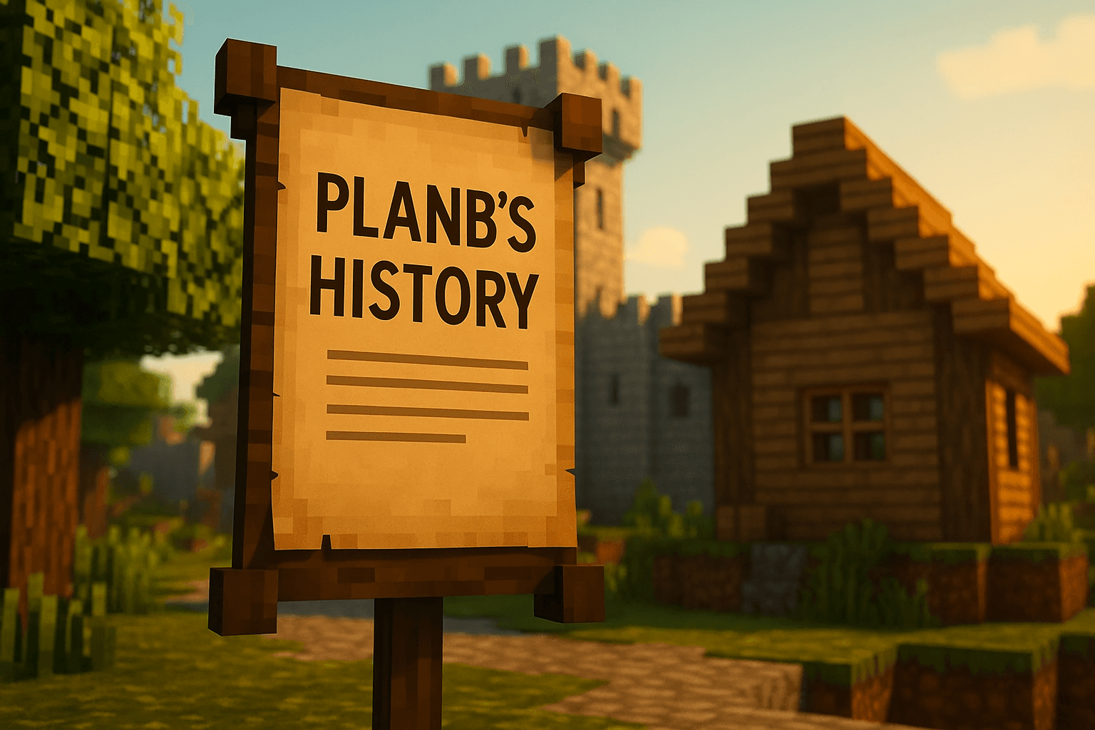 PlanB's History banner